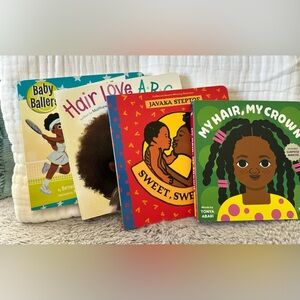 New never used little girl “cardboard books”.